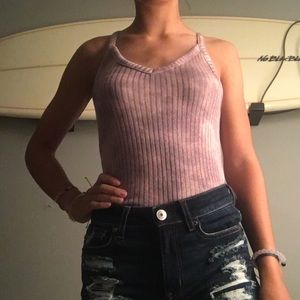 Pink tank top